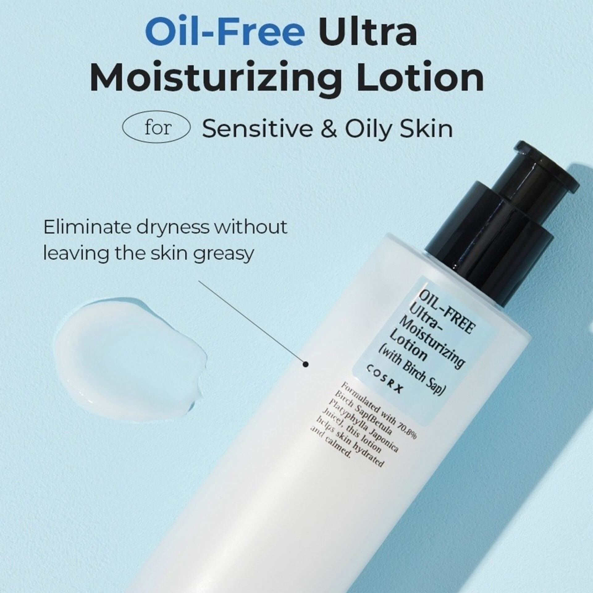 COSRX -Oil-Free Ultra Moisturizing Lotion 100ml - Image 4