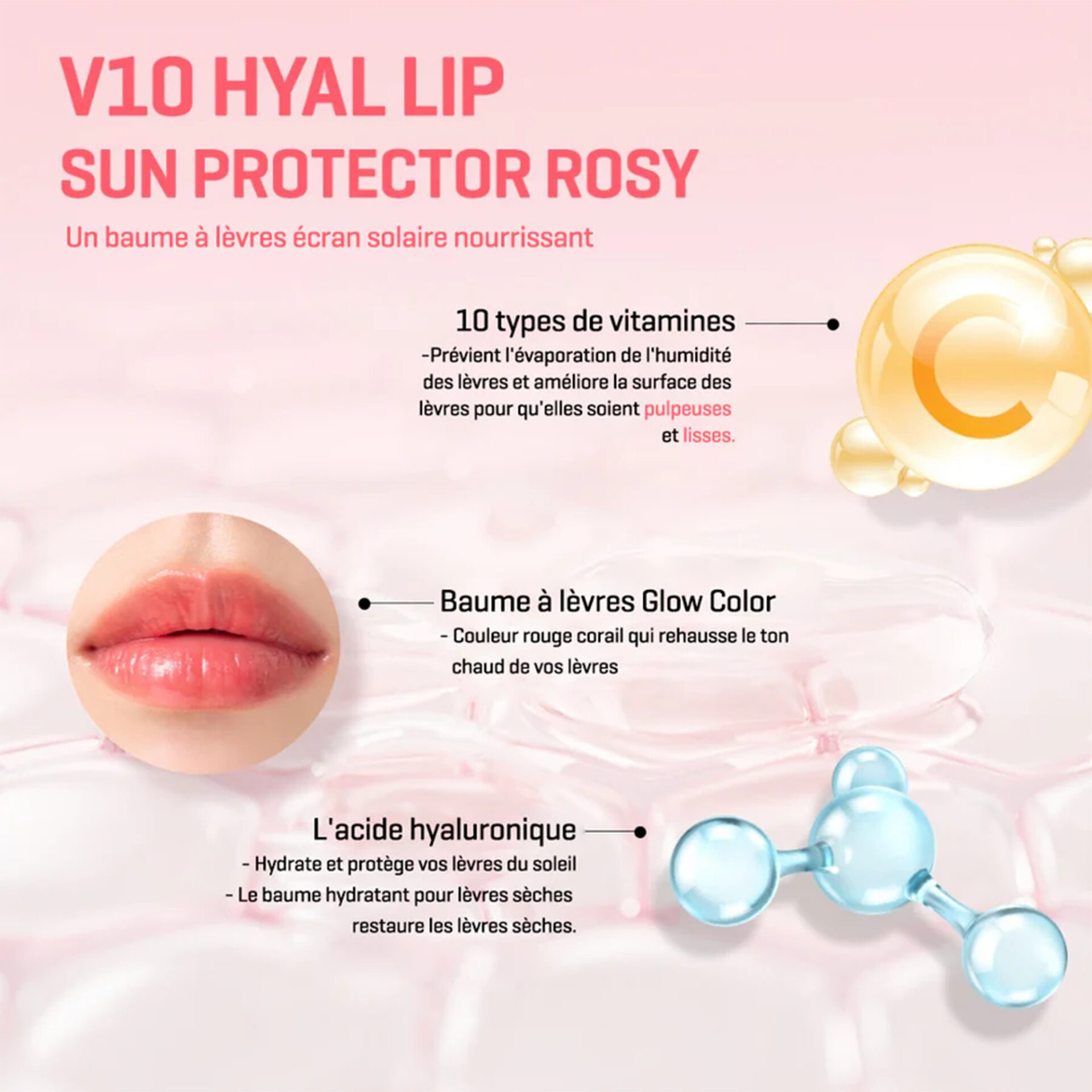 Some By Mi V10 Hyal Lip Sun Protector SPF15 7ml - Image 4