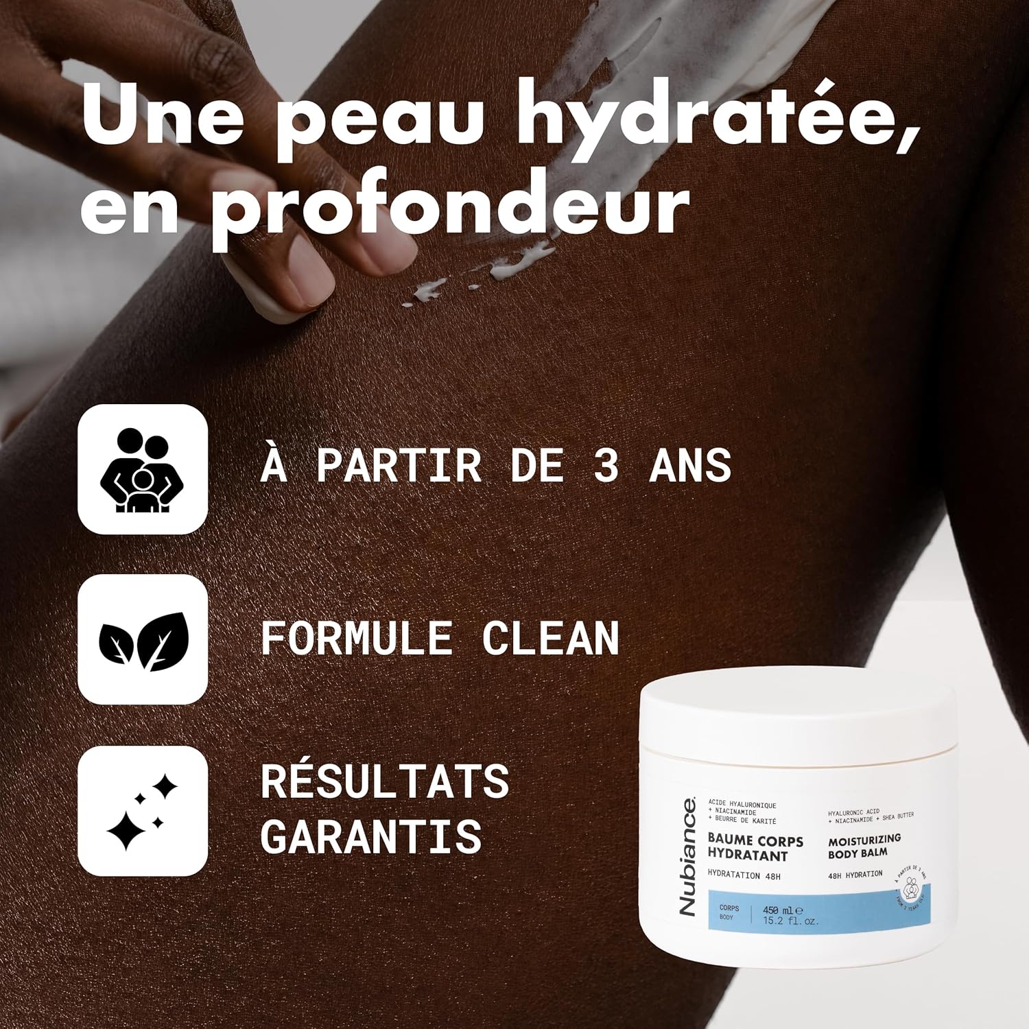 Nubiance Moisturizing Body Balm 450ml - Image 2