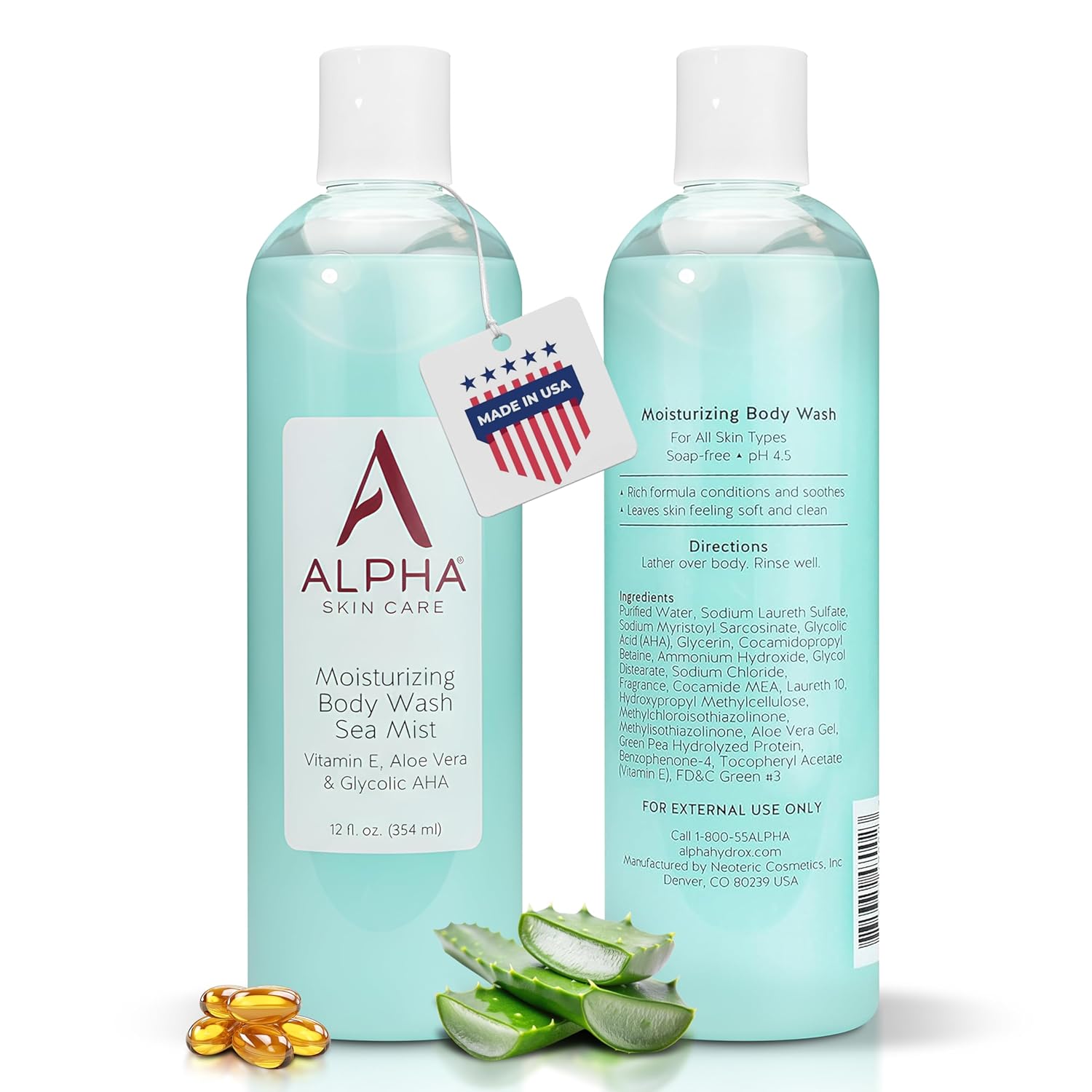 Alpha Skin Care Glycolic acid Body Wash - Image 2