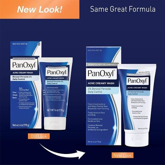 PanOxyl Antimicrobial Acne Creamy Wash, 4% Benzoyl Peroxide, 170g - Image 2
