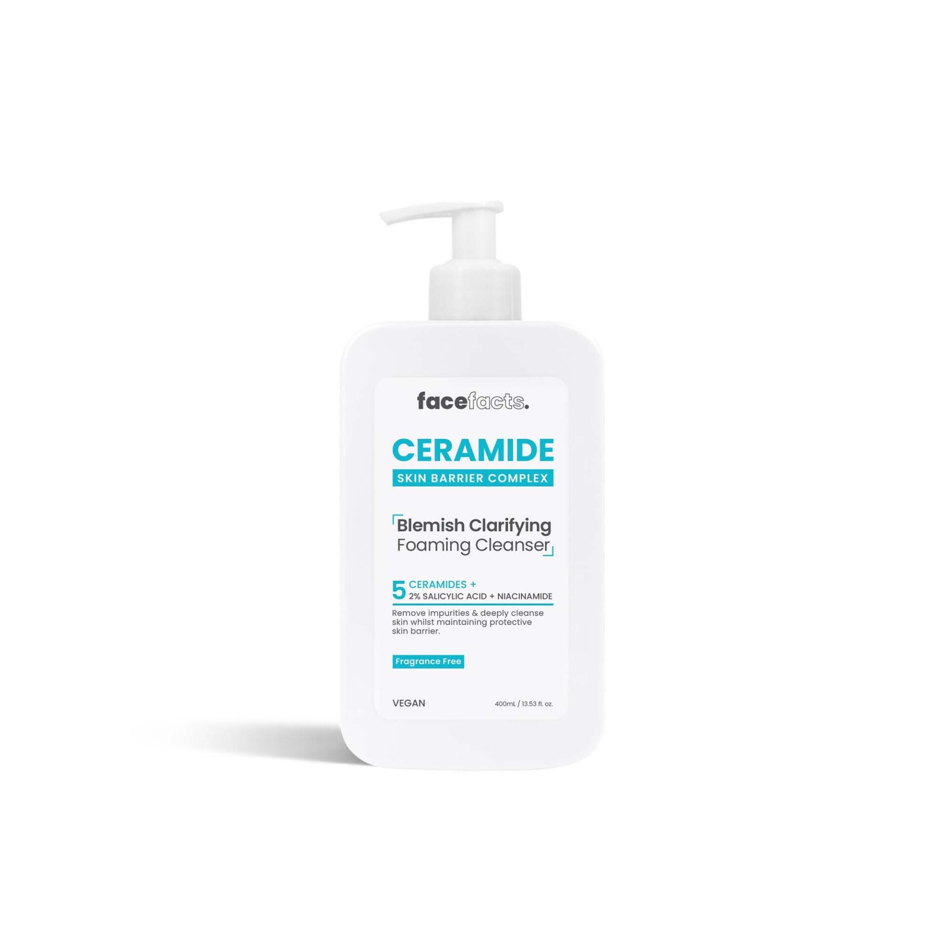 Facefacts Ceramide Blemish Clarifying Foaming Cleanser 400ml