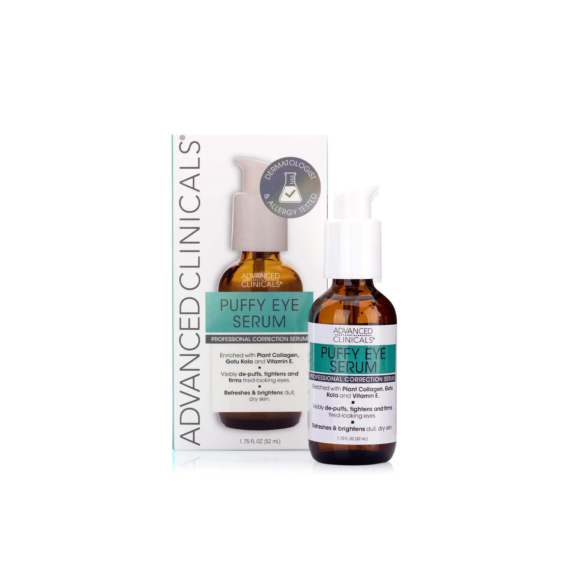 Advanced Clinicals Puffy Eye Serum 52ml - Image 2