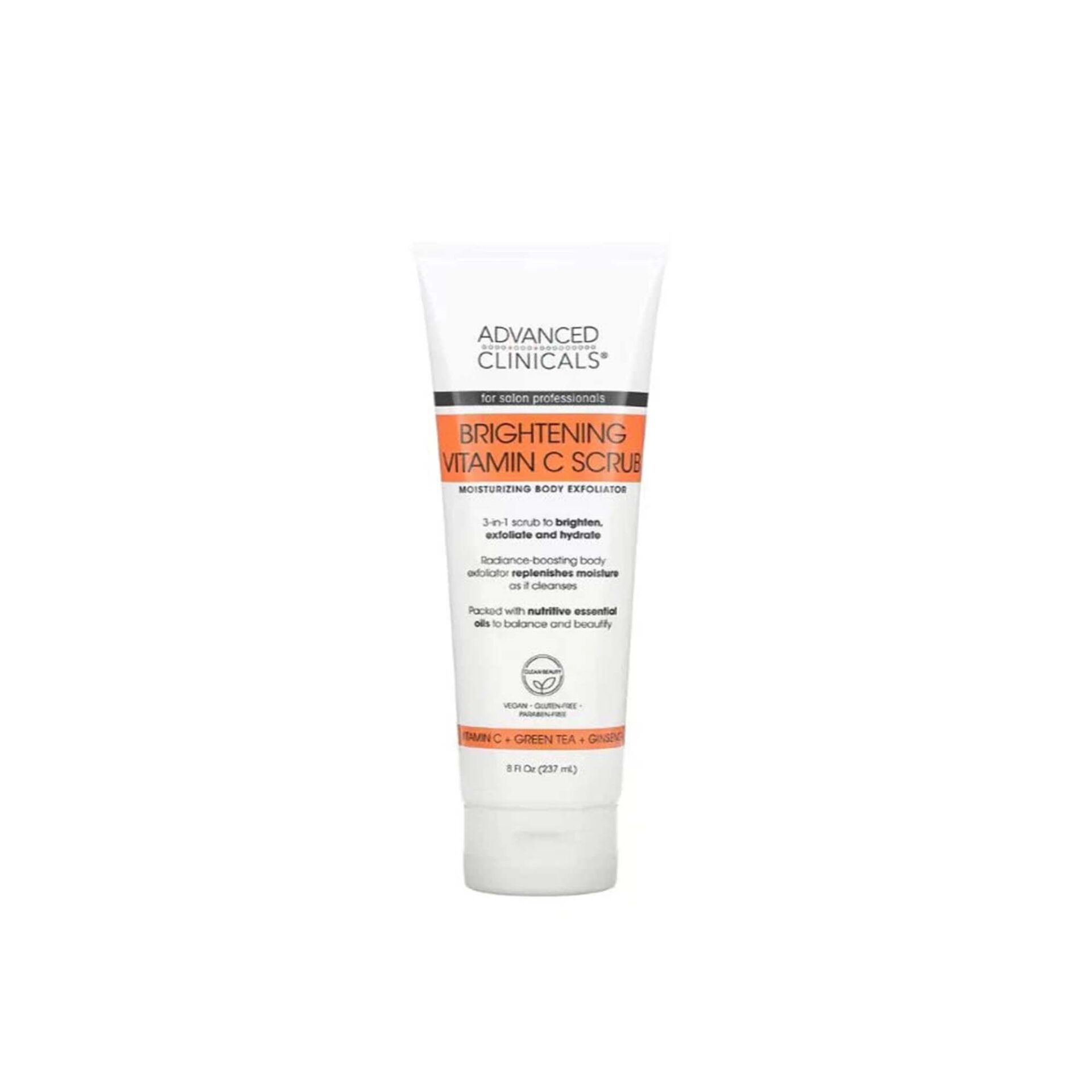Advanced Clinicals Vitamin C Body Scrub 237ml