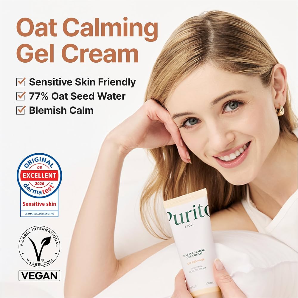 PURITO Oat Calming Gel Cream for Sensitive Skin - Image 2
