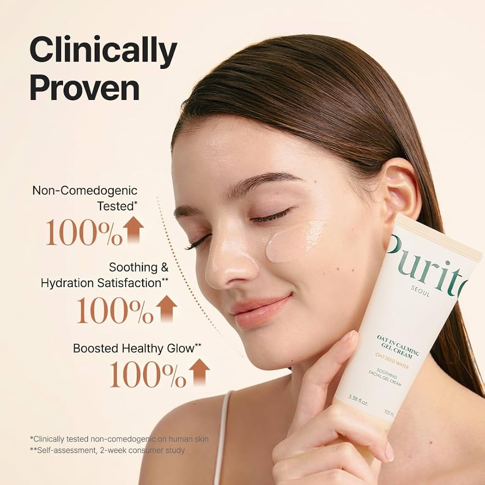 PURITO Oat Calming Gel Cream for Sensitive Skin - Image 4