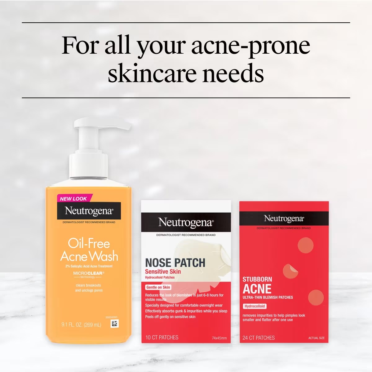 Neutrogena® Oil Free Acne Wash 16 Fl Oz - Image 6