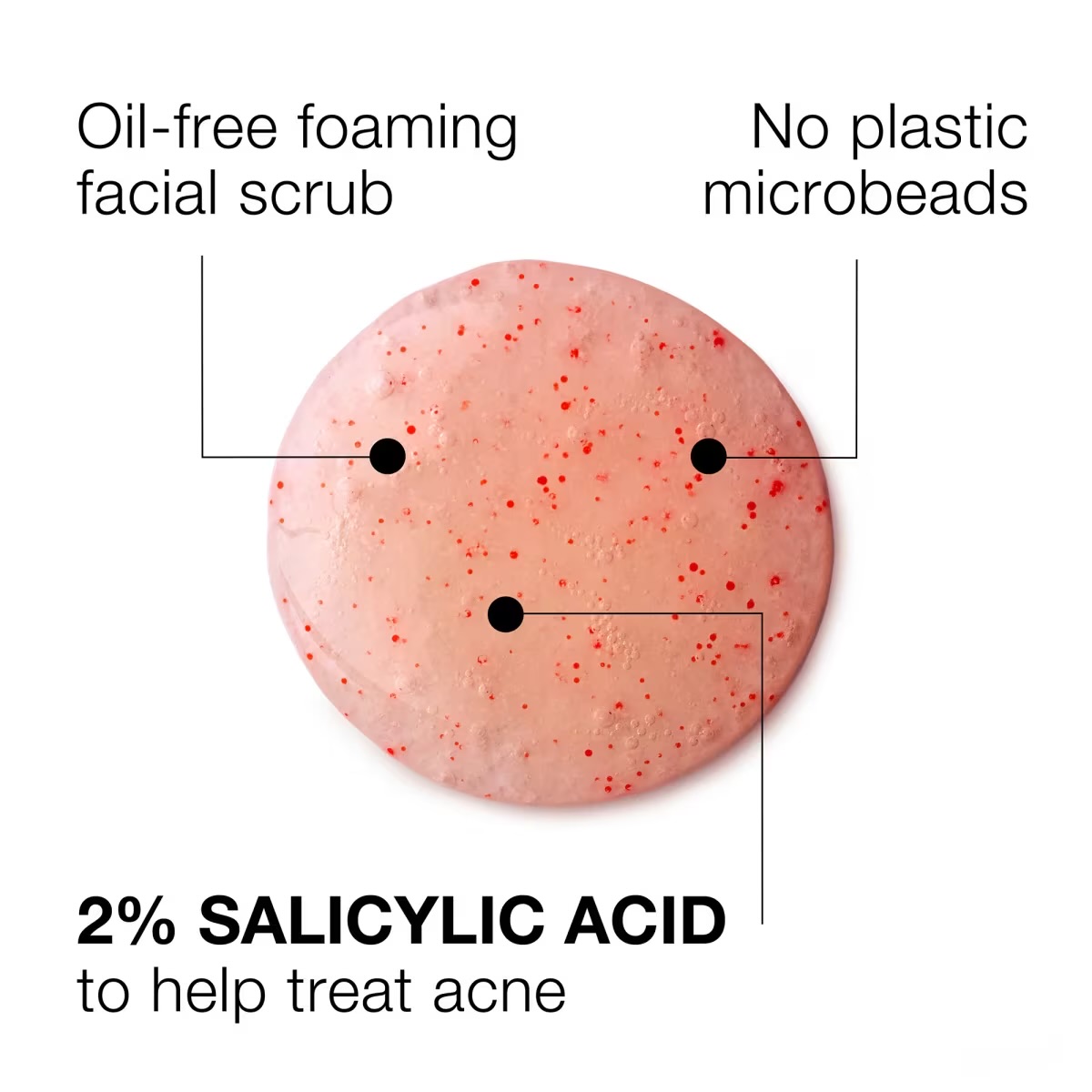 Neutrogena® Oil-Free Acne Wash Pink Grapefruit Acne Wash Foaming Scrub, 6.7 Fl. Oz - Image 6