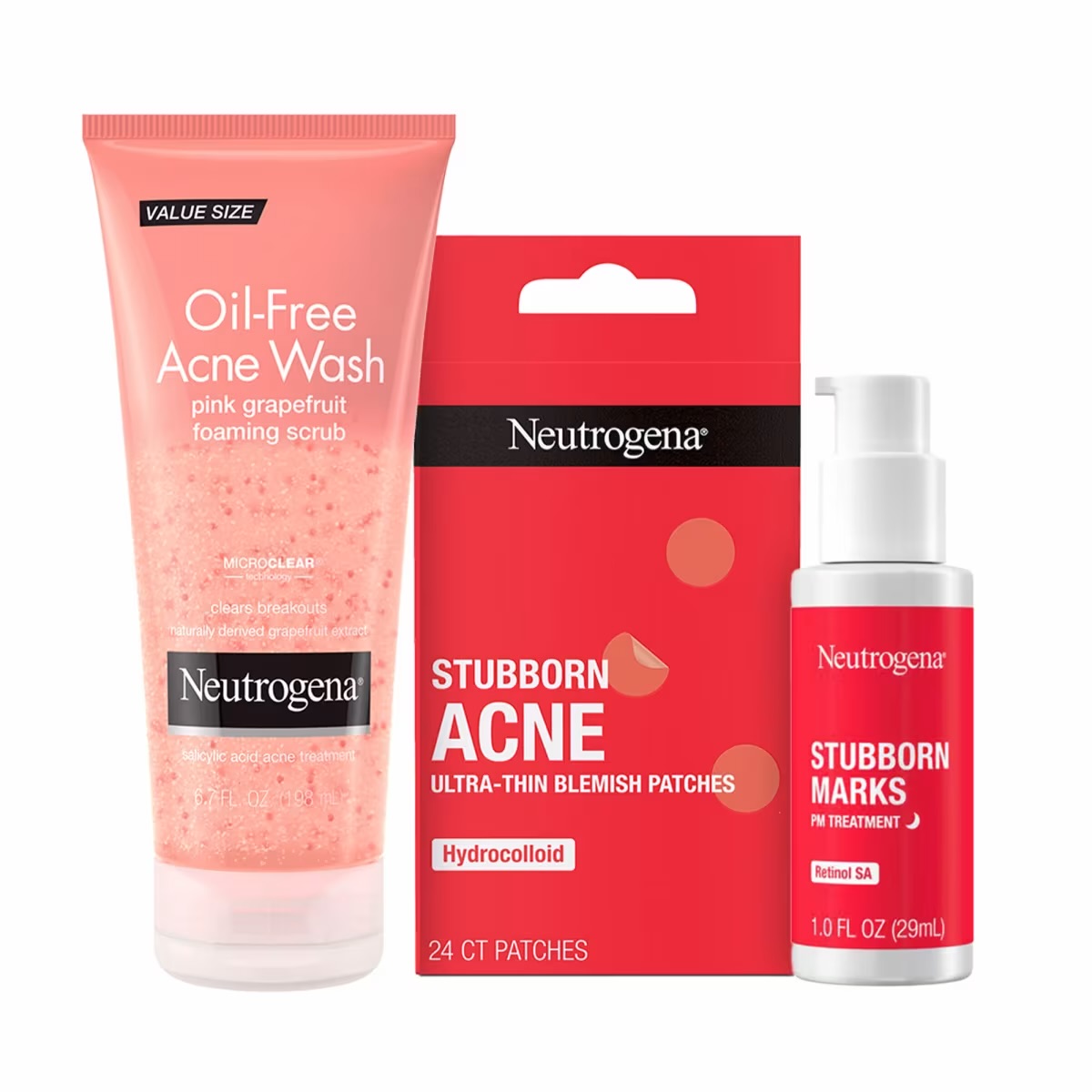 Neutrogena® Oil-Free Acne Wash Pink Grapefruit Acne Wash Foaming Scrub, 6.7 Fl. Oz - Image 7