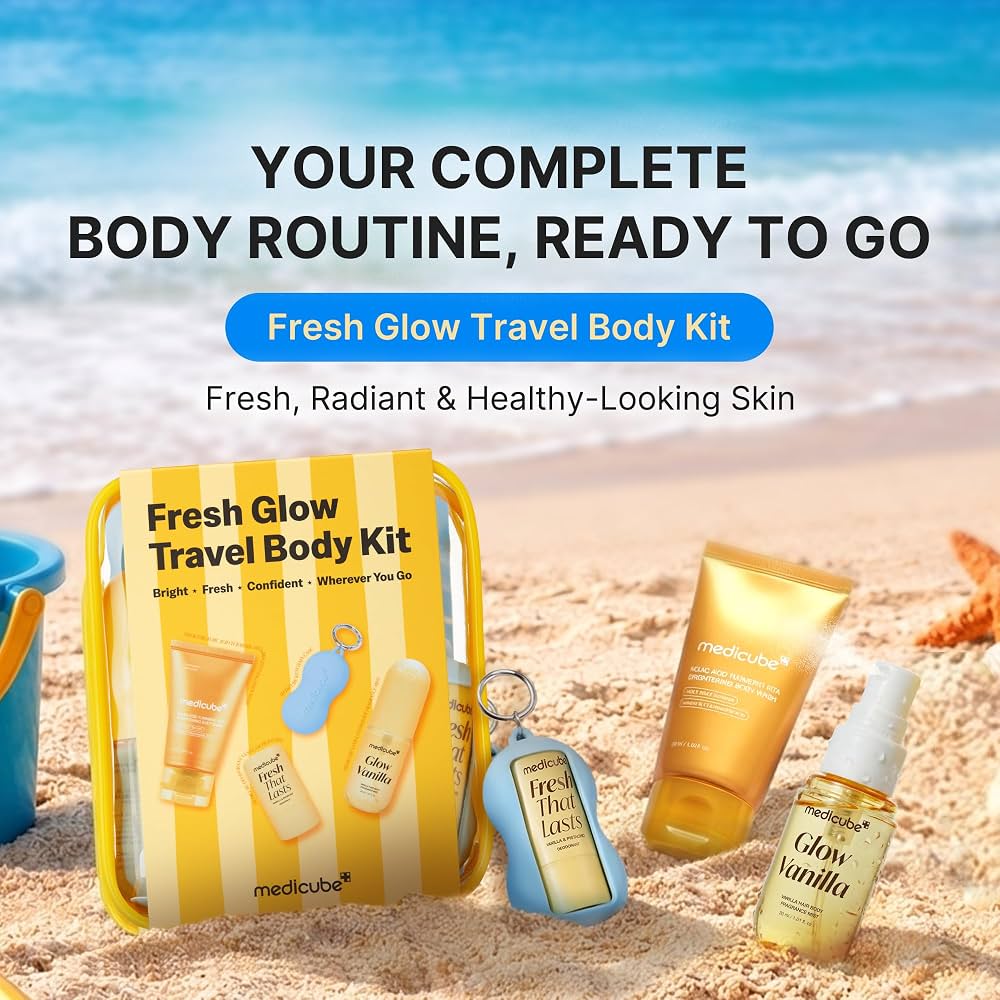 Medicube Fresh Glow Travel Body Kit - Image 2