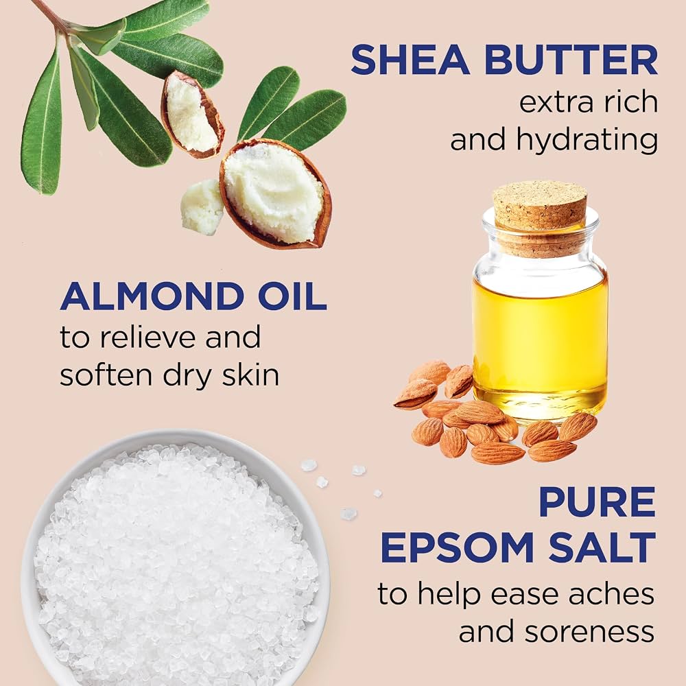 Dr Teal's Body Wash with Pure Epsom Salt, with Shea Butter & Almond Oil, 24 fl oz - Image 3