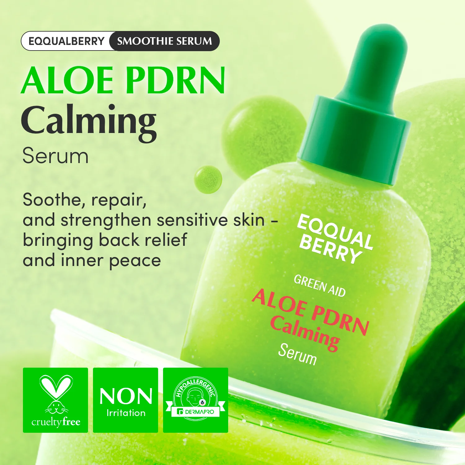 Equal berry Aloe PDRN Calming Serum - Image 2