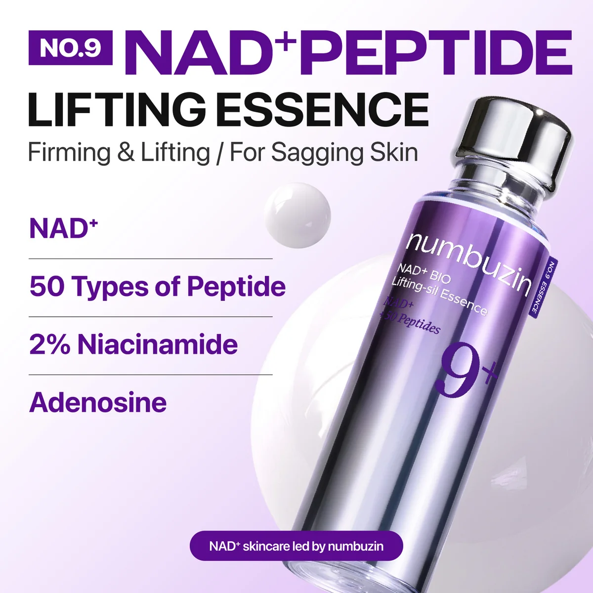 No.9 NAD+ BIO Lifting-sil Essence - Image 2