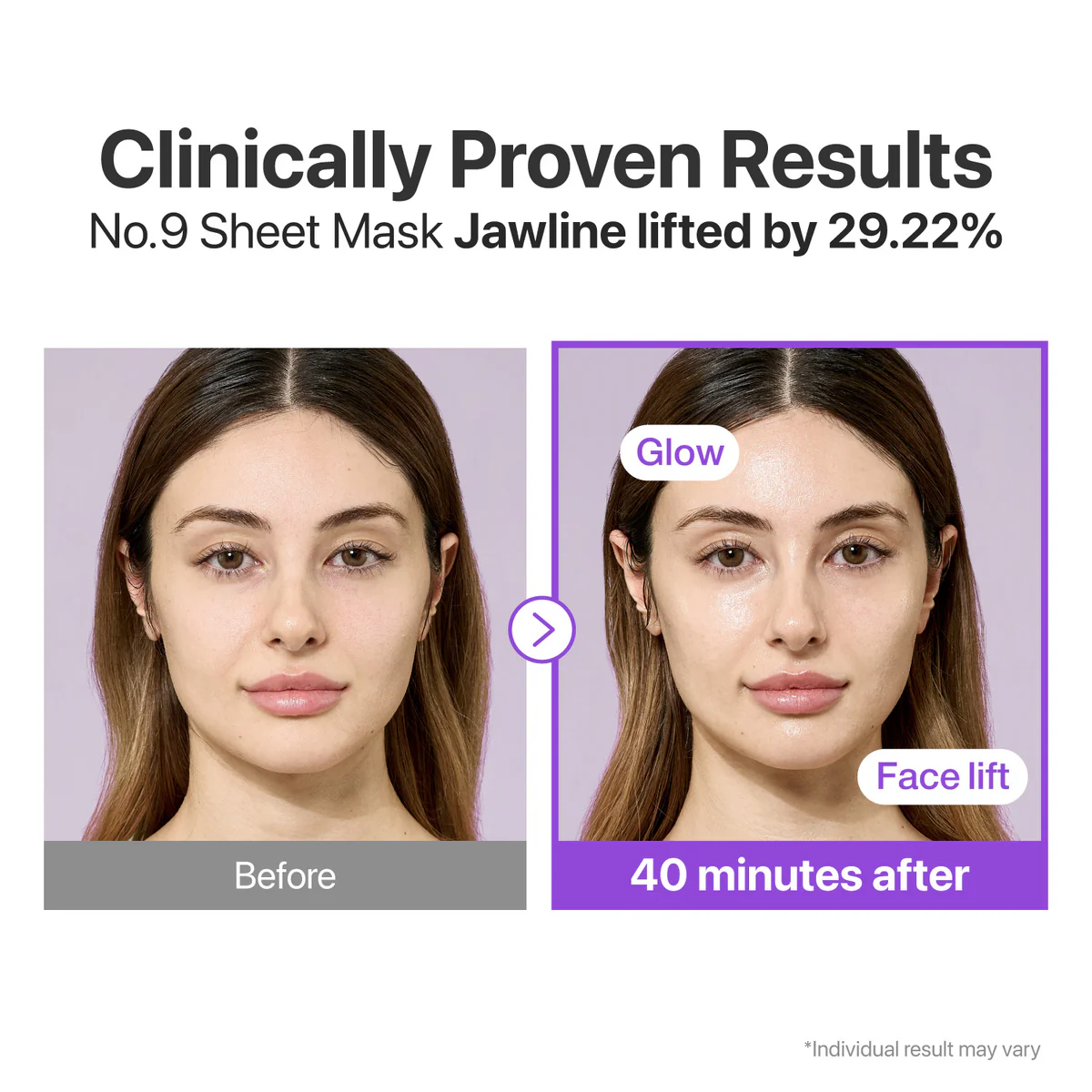 No.9 NAD+ BIO Lifting-sil Full Face Mask - Image 4