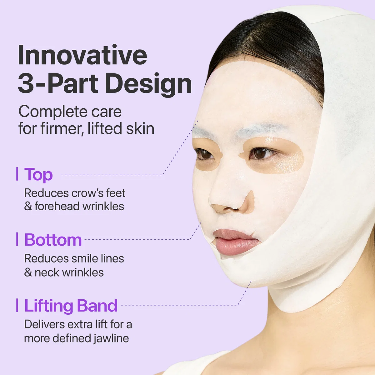 No.9 NAD+ BIO Lifting-sil Full Face Mask - Image 3