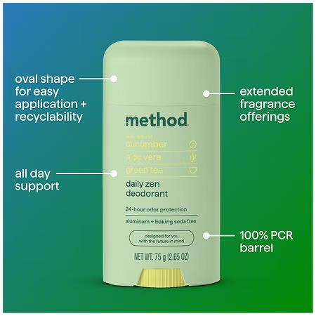 Method Deodorant, Daily Zen, 2.65 oz - Image 4