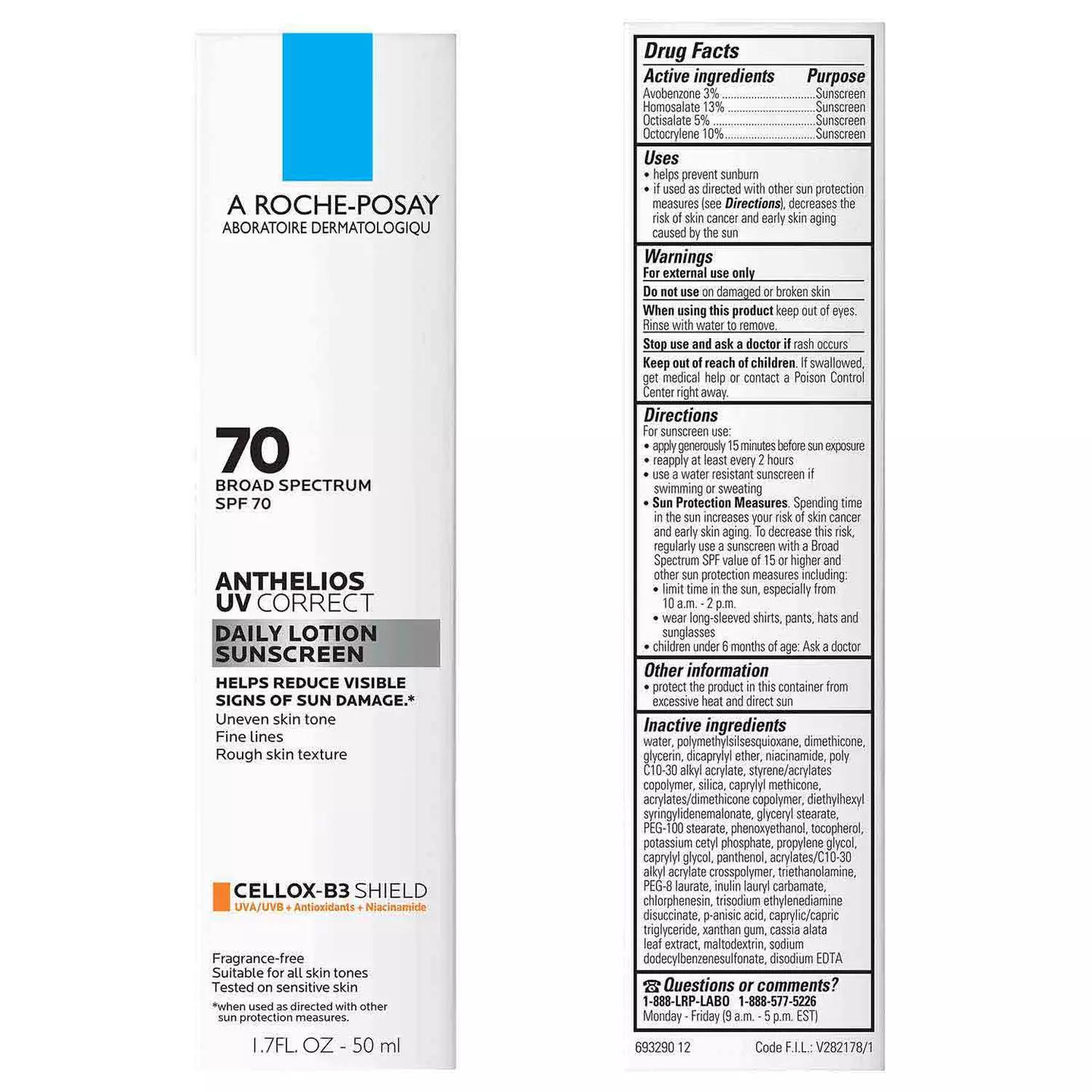 Laroche Posay Anthelios Age Correct SPF50 50ml - Image 3