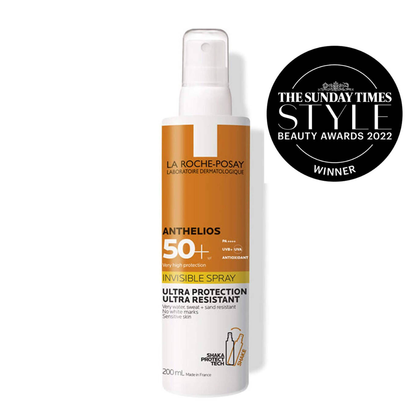 La Roche-Posay Anthelios Invisible Spray SPF50+ Ultra Resistant - 200ml - Image 3