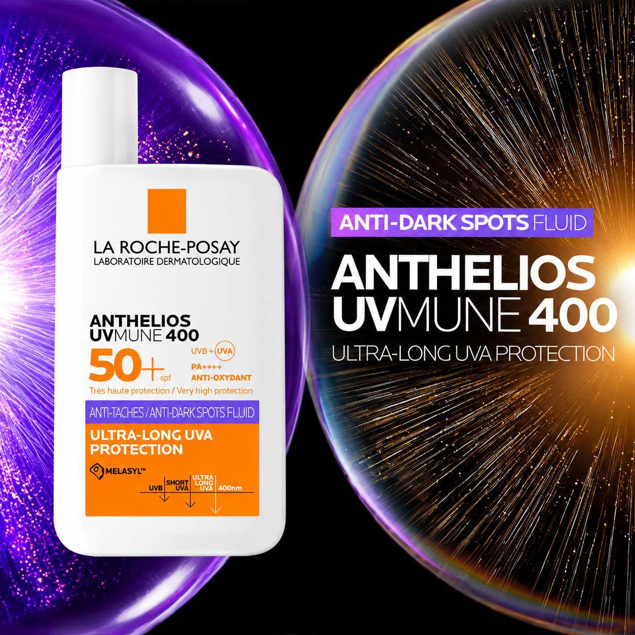 La Roche Posay Anthelios UVMUNE Anti Dark Spot Fluid SPF50+ - Image 4