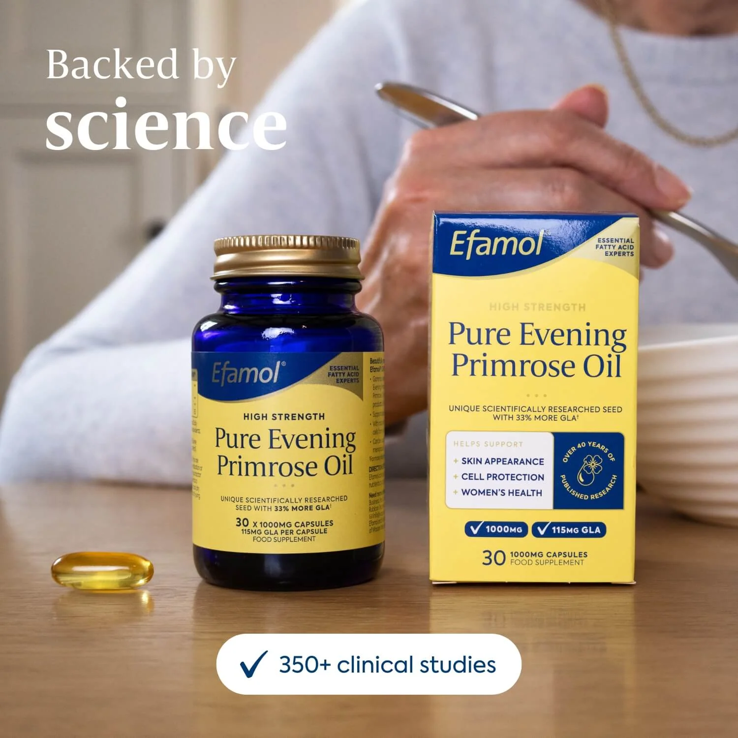 Efamol HIGH STRENGTH PURE EVENING PRIMROSE OIL 1000MG X30CAPS - Image 7
